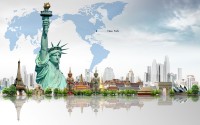 World Travel HD Wallpaper