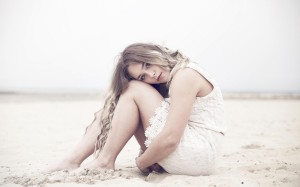 Beach-mood-girl-look-lovely-white-dress-hd-wallpaper
