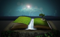 Nature book HD Wallpaper